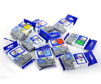 Label Tape for P-Touch Label Marker Low / High Temprature And Rub Resistant , Waterproof