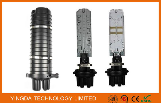 96 Cores Dome IP68 1 วงรี + 8 Round Fiber Optic Splice Cable Closure Heat Shrinkable Seal