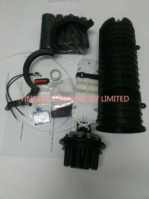 96 Cores Dome IP68 1 วงรี + 8 Round Fiber Optic Splice Cable Closure Heat Shrinkable Seal