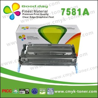 503A (7581A) คาร์ทริจโทเนอร์สีที่ใช้สําหรับ HP Color LaserJet 3800 CP3505