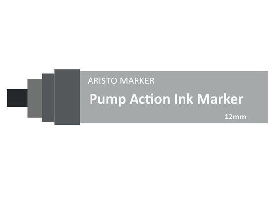 ปั๊มเติมแอลกอฮอล์แบบเติมหมึก Action Pen Marker Pen ขนาด 7mm 12mm 15mm Chisel Tipe