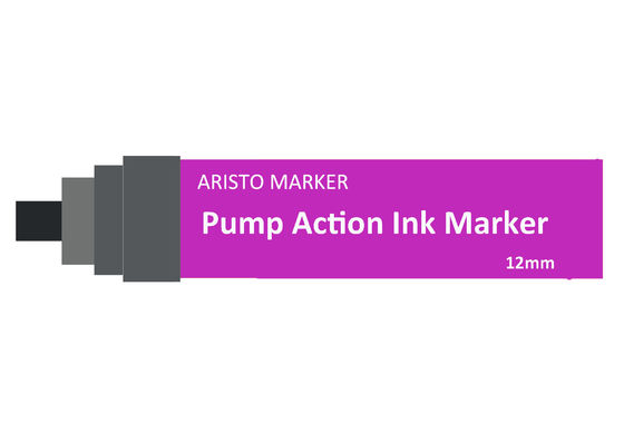 ปั๊มเติมแอลกอฮอล์แบบเติมหมึก Action Pen Marker Pen ขนาด 7mm 12mm 15mm Chisel Tipe