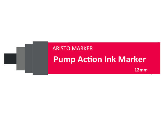 ปั๊มเติมแอลกอฮอล์แบบเติมหมึก Action Pen Marker Pen ขนาด 7mm 12mm 15mm Chisel Tipe